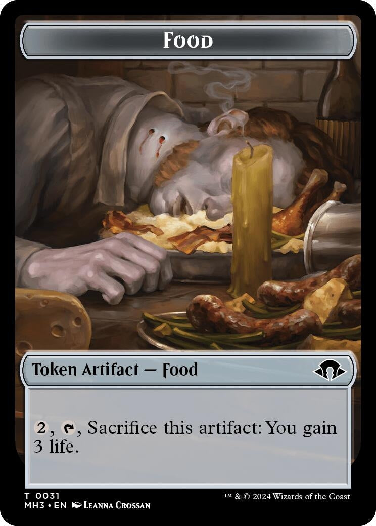 Image for Food // Energy Reserve Double-Sided Token (31 // 36) [Modern Horizons 3] - Magic: The Gathering