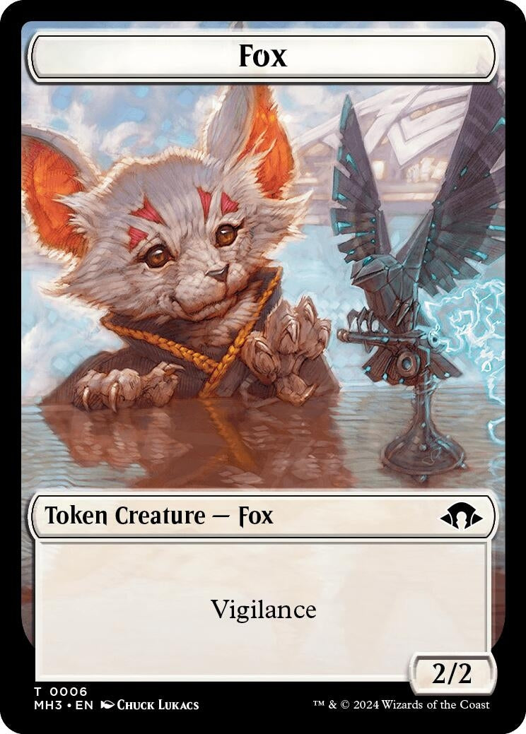 Image for Fox Token (6) [Modern Horizons 3] - Magic: The Gathering
