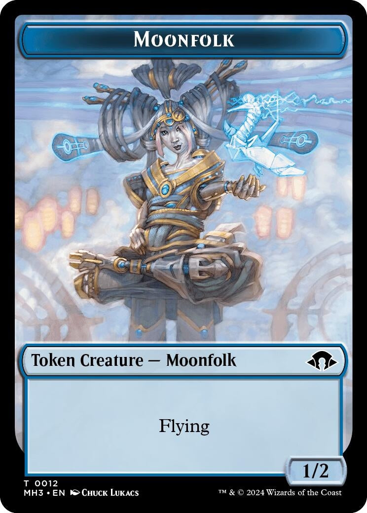 Image for Moonfolk // Energy Reserve Double-Sided Token (12 // 36) [Modern Horizons 3] - Magic: The Gathering