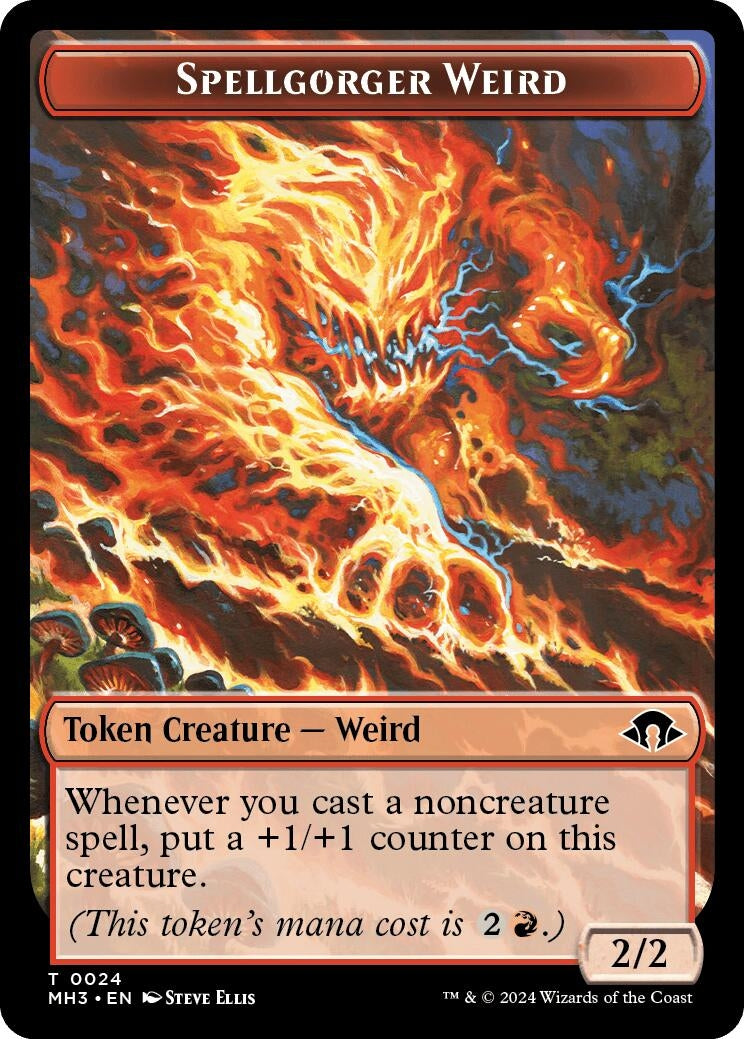 Image for Spellgorger Weird Token (24) [Modern Horizons 3] - Magic: The Gathering