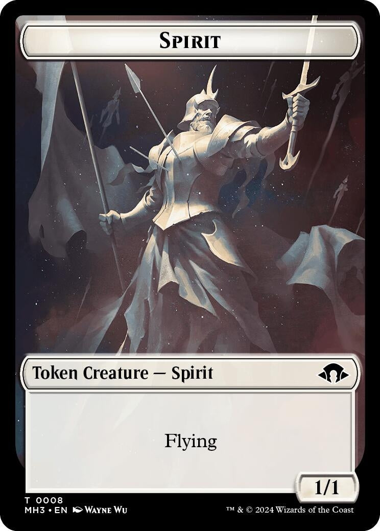 Image for Spirit Token (0008) (8) [Modern Horizons 3] - Magic: The Gathering