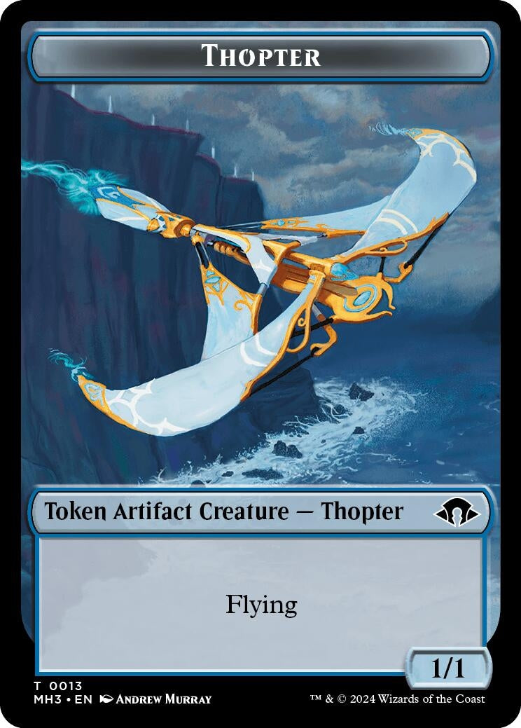 Image for Thopter Token (13) [Modern Horizons 3] - Magic: The Gathering