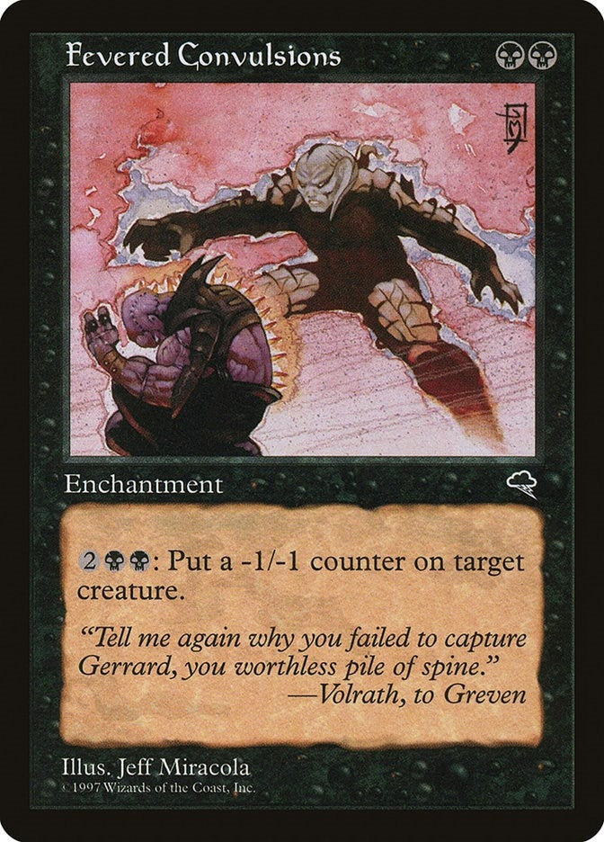 Image for Fevered Convulsions (136) [Tempest] - Magic: The Gathering