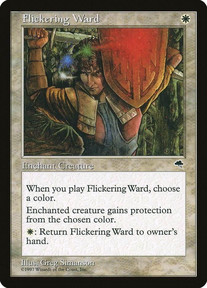 Image for Flickering Ward (19) [Tempest] - Magic: The Gathering