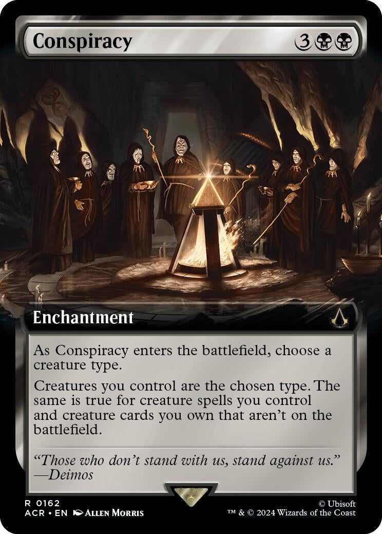 Image for Conspiracy (Extended Art) (162) [Universes Beyond: Assassin's Creed] - Magic: The Gathering