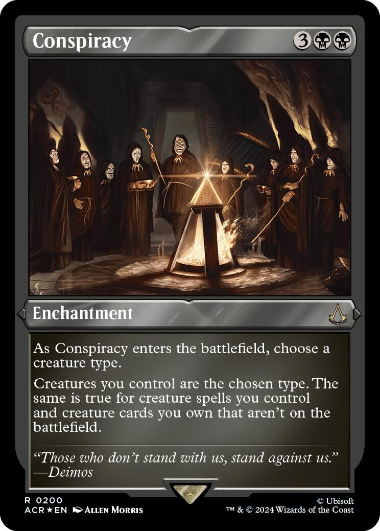 Image for Conspiracy (Foil Etched) (200) [Universes Beyond: Assassin's Creed] - Magic: The Gathering