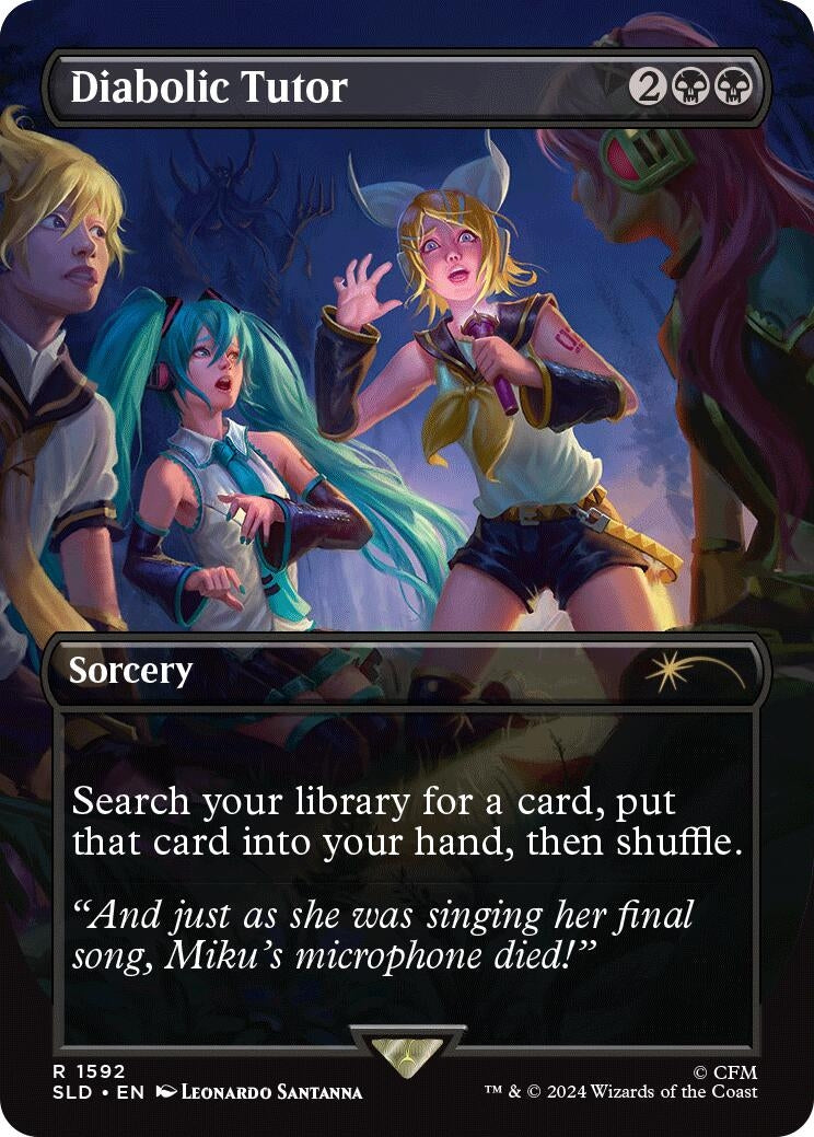 Diabolic Tutor (1592) (1592) [Secret Lair Drop Series]