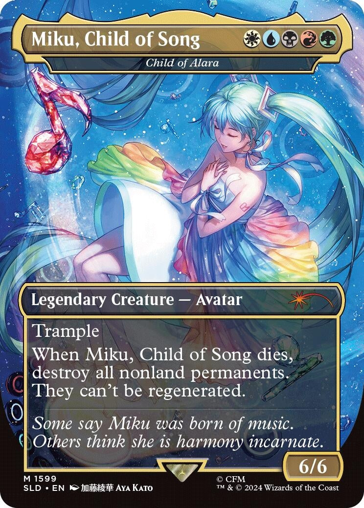 Image for Miku, Child of Song - Child of Alara (1599) [Secret Lair Drop Series] - Magic: The Gathering