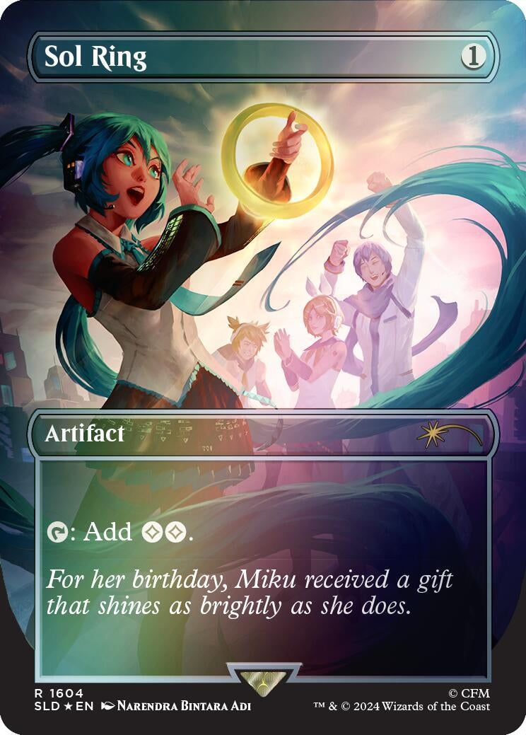 Image for Sol Ring (1604) (Rainbow Foil) (1604) [Secret Lair Drop Series] - Magic: The Gathering