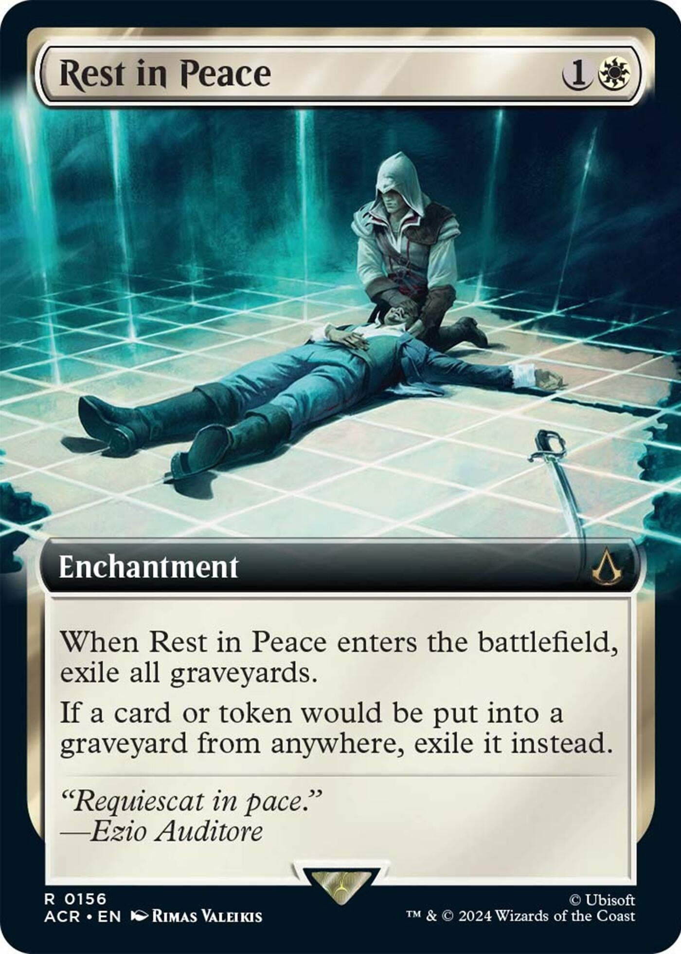 Image for Rest in Peace (Extended Art) (156) [Universes Beyond: Assassin's Creed] - Magic: The Gathering