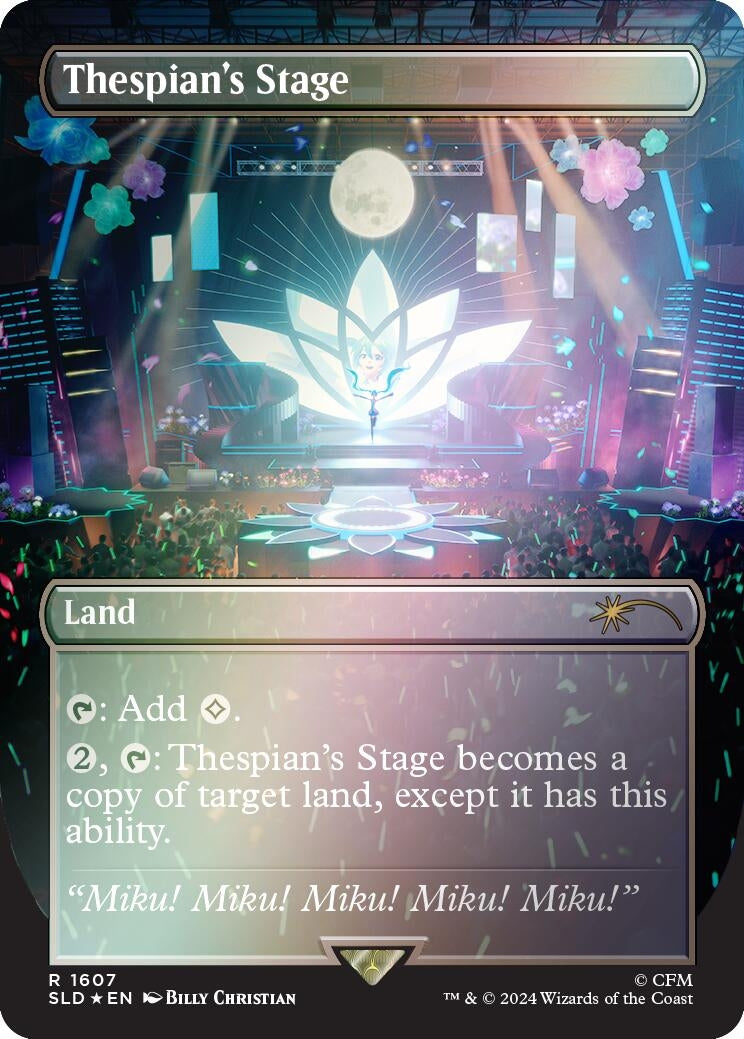 Image for Thespian's Stage (1607) (Rainbow Foil) (1607) [Secret Lair Drop Series] - Magic: The Gathering