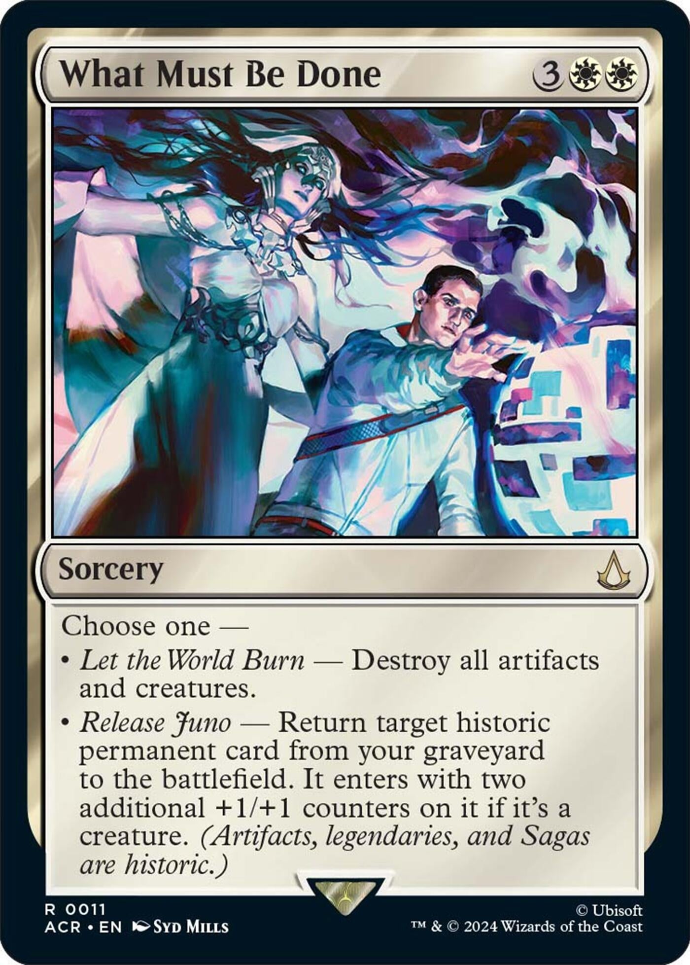 Image for What Must Be Done (11) [Universes Beyond: Assassin's Creed] - Magic: The Gathering