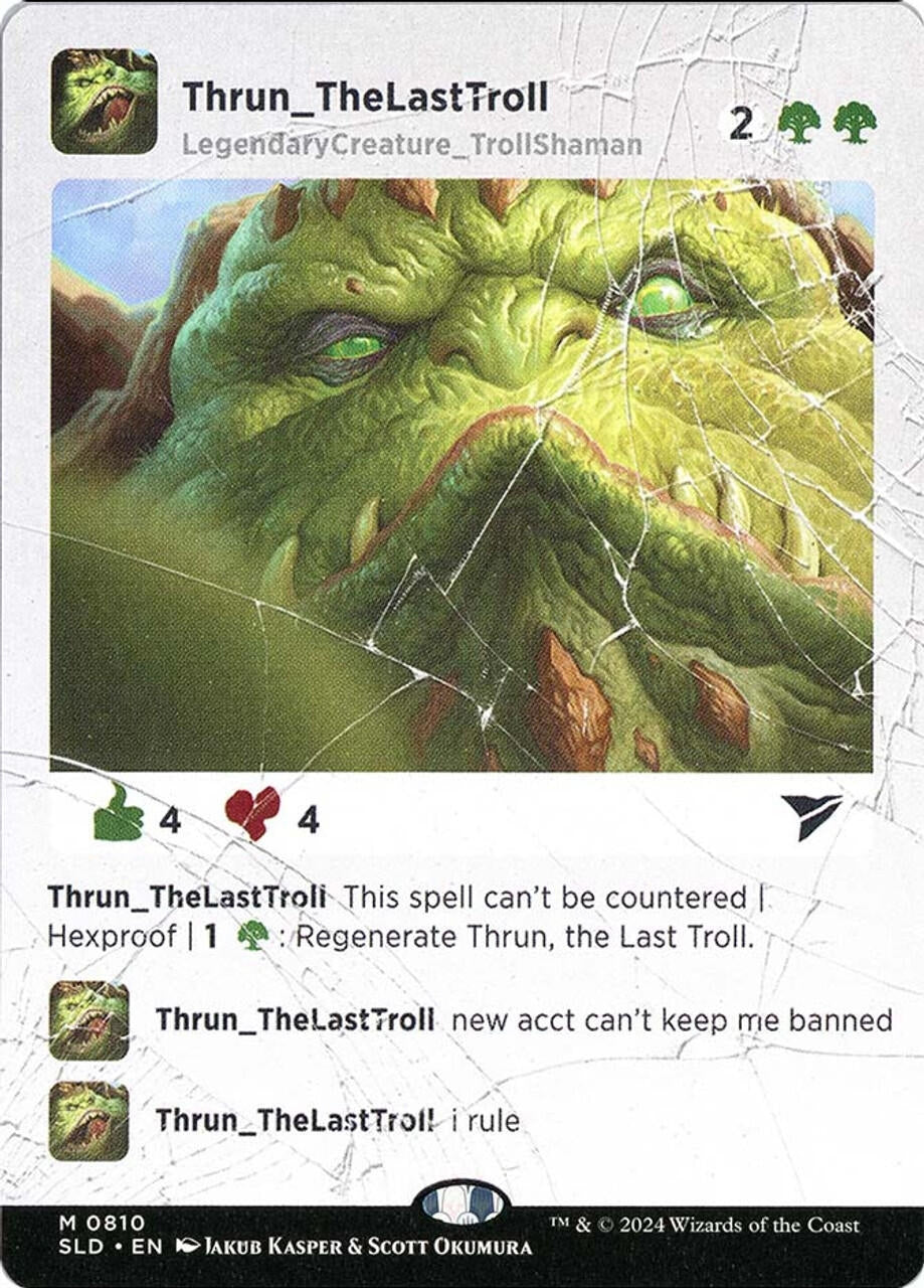 Image for Thrun, the Last Troll (810) [Secret Lair Drop Series] - Magic: The Gathering