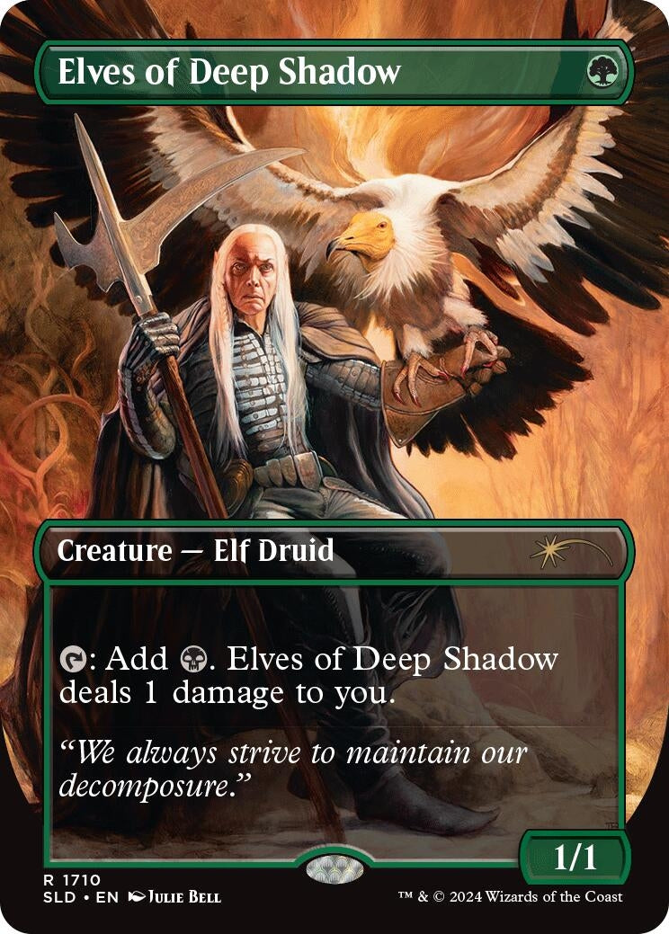 Image for Elves of Deep Shadow (1710) [Secret Lair Drop Series] - Magic: The Gathering