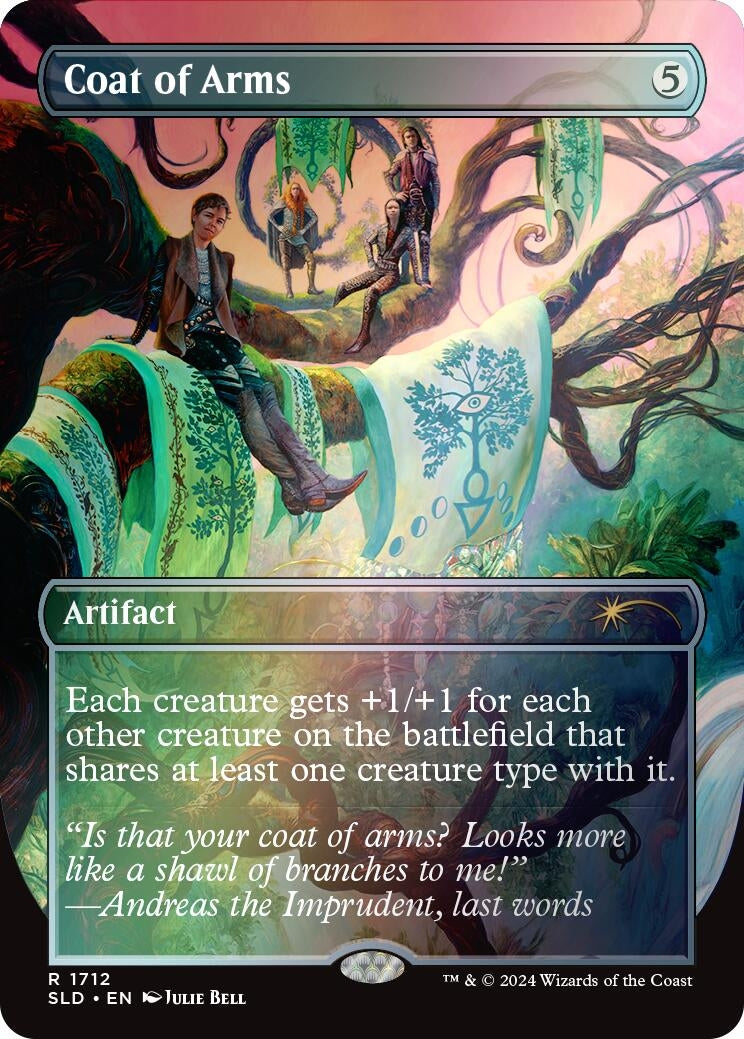 Image for Coat of Arms (Rainbow Foil) (1712) [Secret Lair Drop Series] - Magic: The Gathering