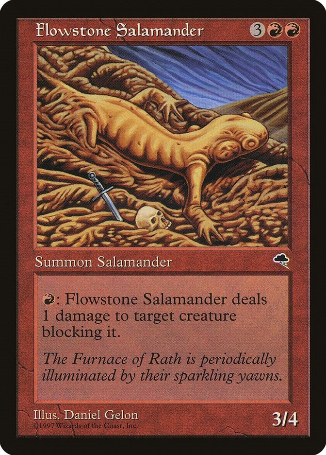 Image for Flowstone Salamander (175) [Tempest] - Magic: The Gathering