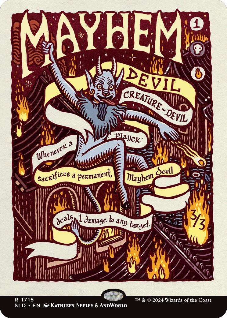 Image for Mayhem Devil (1715) [Secret Lair Drop Series] - Magic: The Gathering