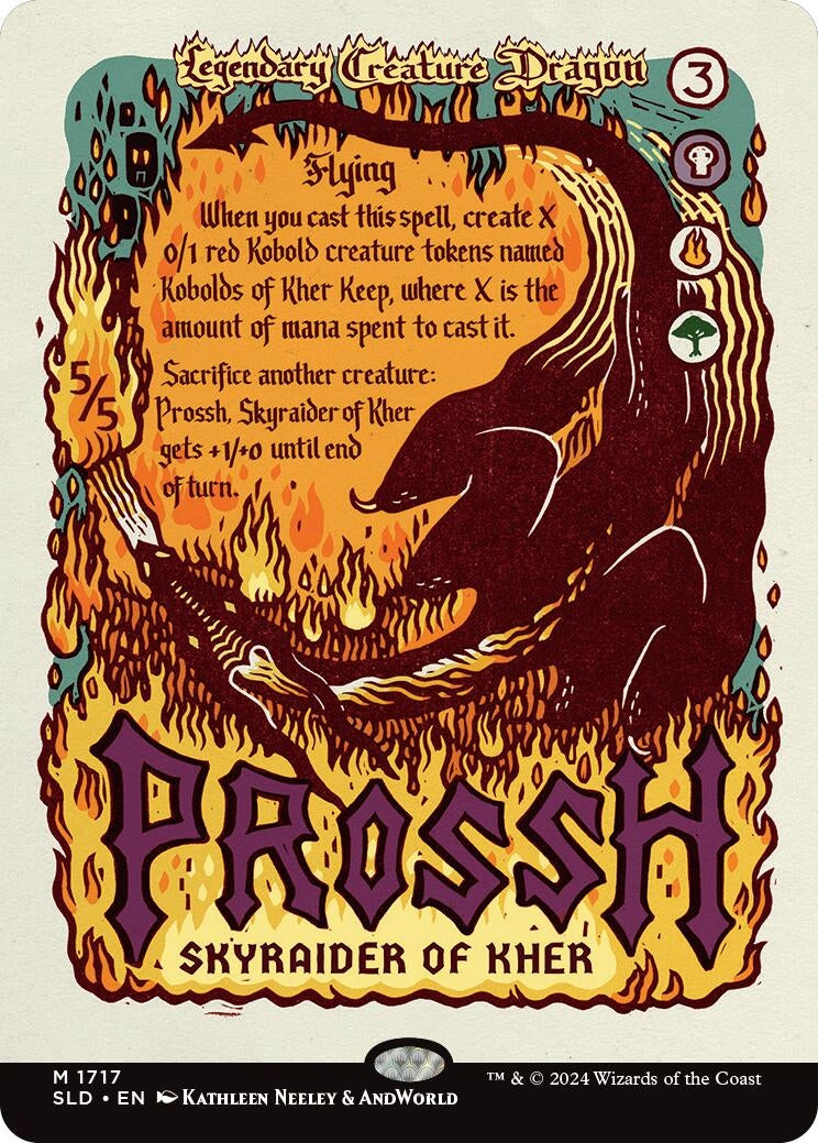 Image for Prossh, Skyraider of Kher (1717) [Secret Lair Drop Series] - Magic: The Gathering