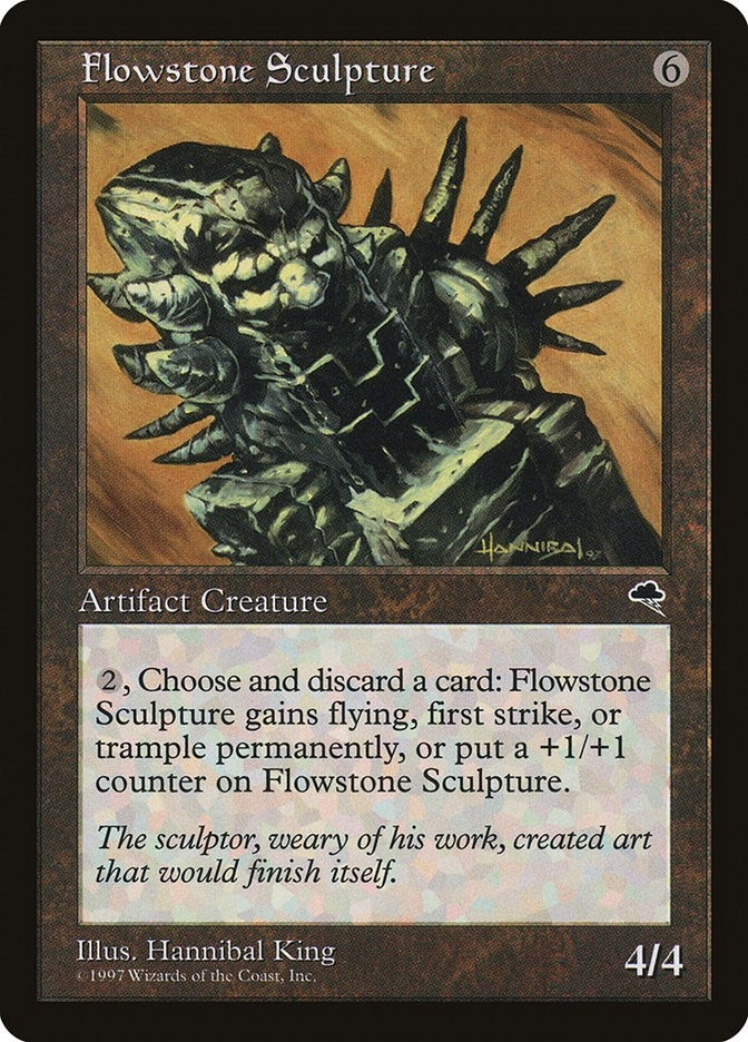 Image for Flowstone Sculpture (288) [Tempest] - Magic: The Gathering