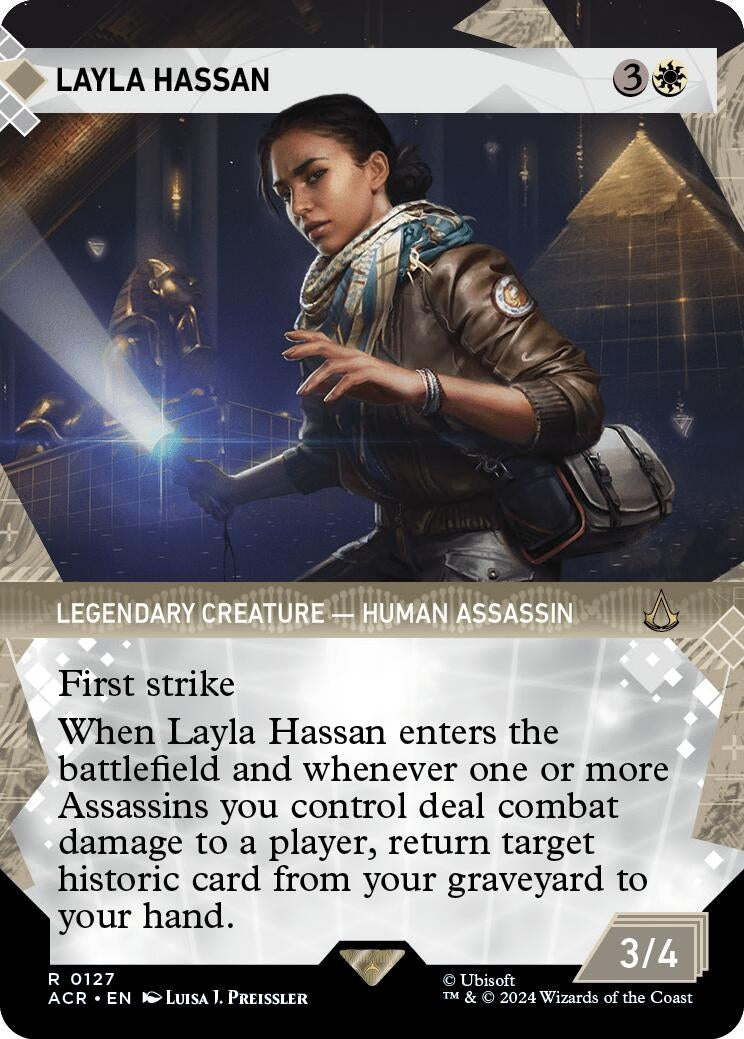 Image for Layla Hassan (Showcase) (127) [Universes Beyond: Assassin's Creed] - Magic: The Gathering