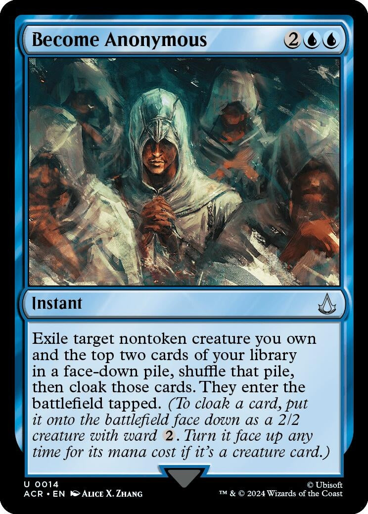 Image for Become Anonymous (14) [Universes Beyond: Assassin's Creed] - Magic: The Gathering