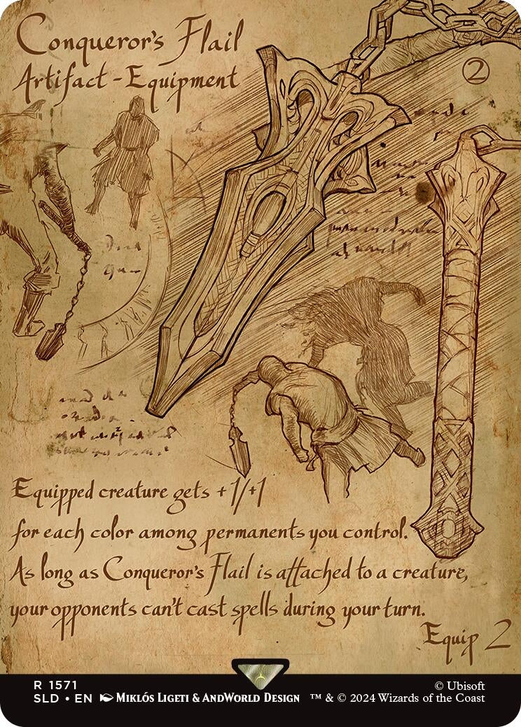 Image for Conqueror's Flail (1571) [Secret Lair Drop Series] - Magic: The Gathering