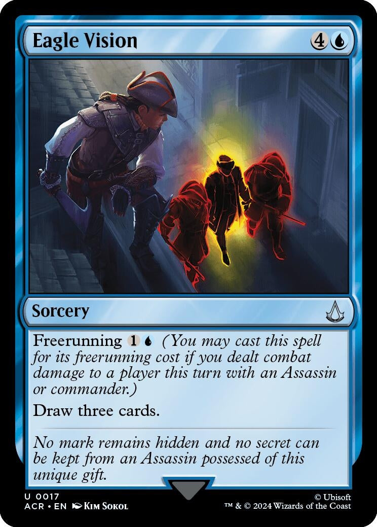 Image for Eagle Vision (17) [Universes Beyond: Assassin's Creed] - Magic: The Gathering