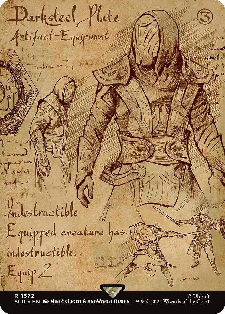 Image for Darksteel Plate (1572) [Secret Lair Drop Series] - Magic: The Gathering