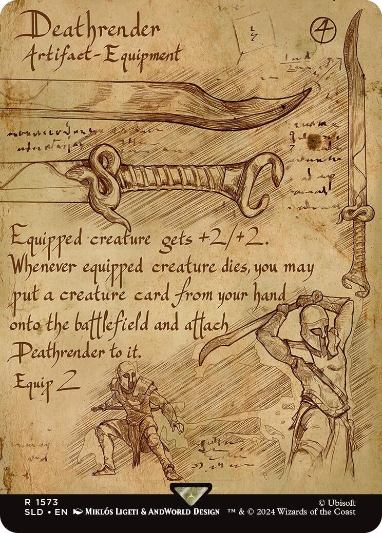 Image for Deathrender (1573) [Secret Lair Drop Series] - Magic: The Gathering