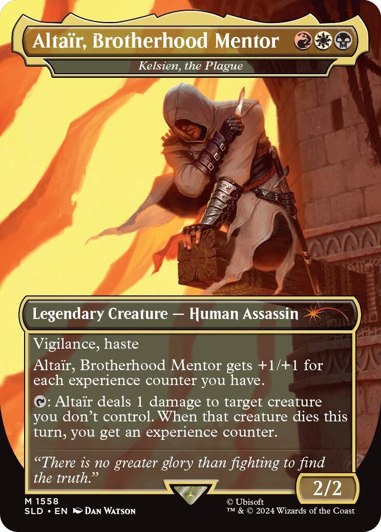 Image for Altair, Brotherhood Mentor - Kelsien, the Plague (1558) [Secret Lair Drop Series] - Magic: The Gathering