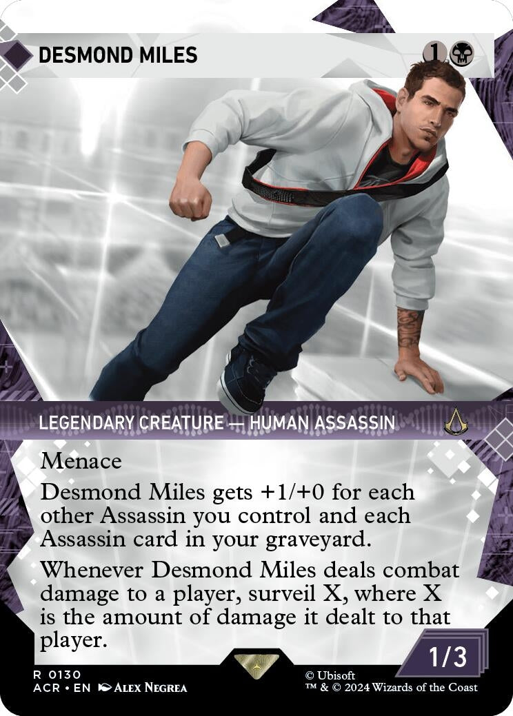Image for Desmond Miles (Showcase) (130) [Universes Beyond: Assassin's Creed] - Magic: The Gathering