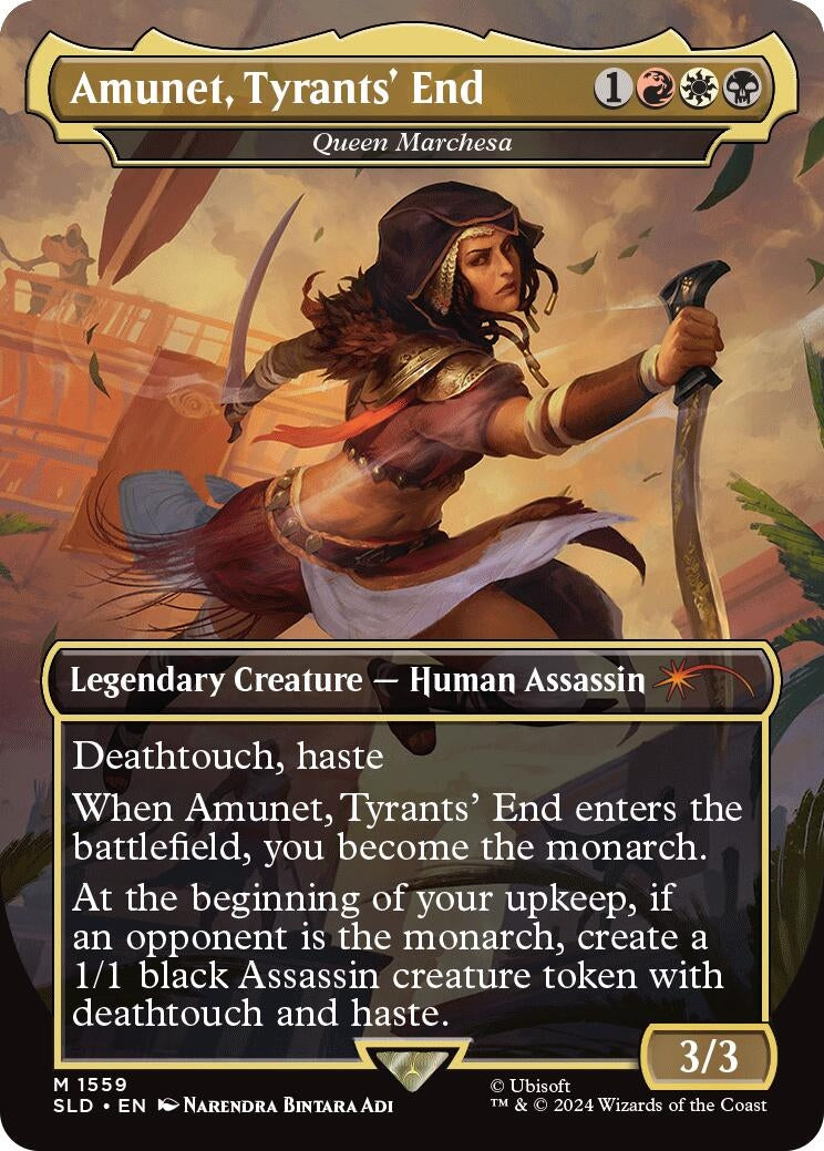 Image for Amunet, Tyrants' End - Queen Marchesa (1559) [Secret Lair Drop Series] - Magic: The Gathering