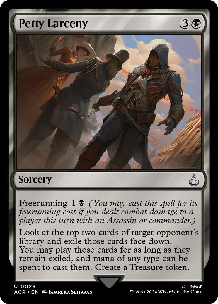Image for Petty Larceny (28) [Universes Beyond: Assassin's Creed] - Magic: The Gathering