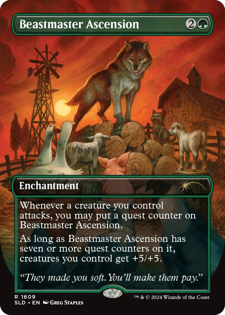 Image for Beastmaster Ascension (1609) [Secret Lair Drop Series] - Magic: The Gathering