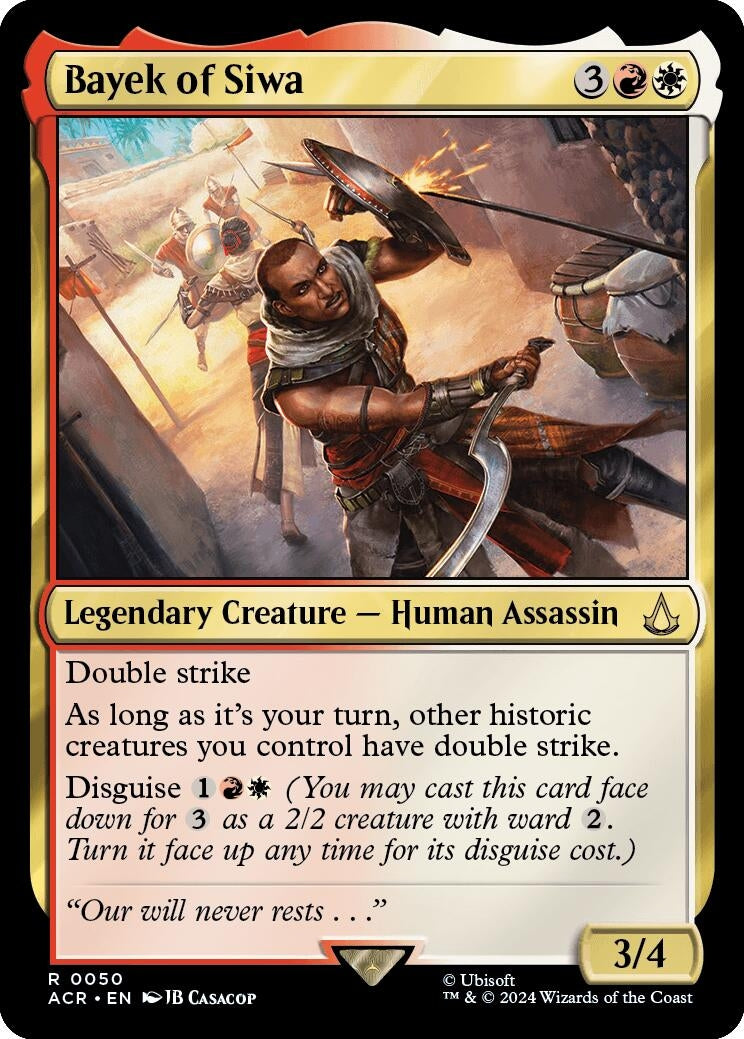 Image for Bayek of Siwa (50) [Universes Beyond: Assassin's Creed] - Magic: The Gathering