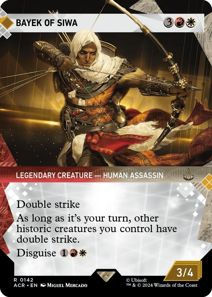 Image for Bayek of Siwa (Showcase) (142) [Universes Beyond: Assassin's Creed] - Magic: The Gathering
