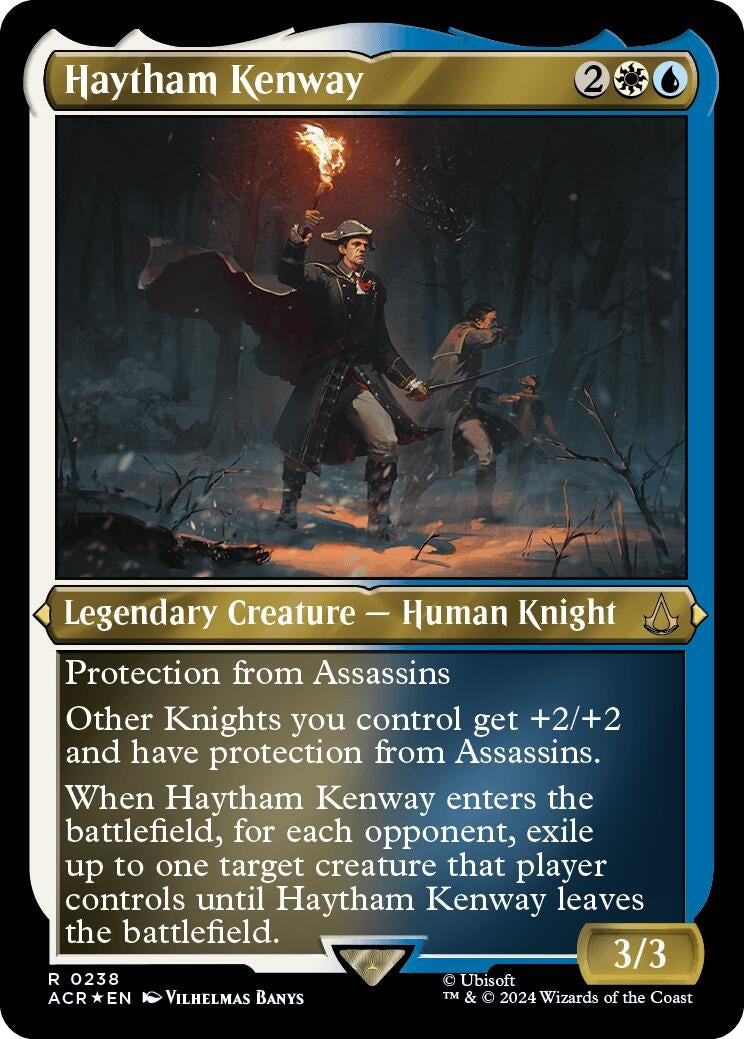 Image for Haytham Kenway (Foil Etched) (238) [Universes Beyond: Assassin's Creed] - Magic: The Gathering