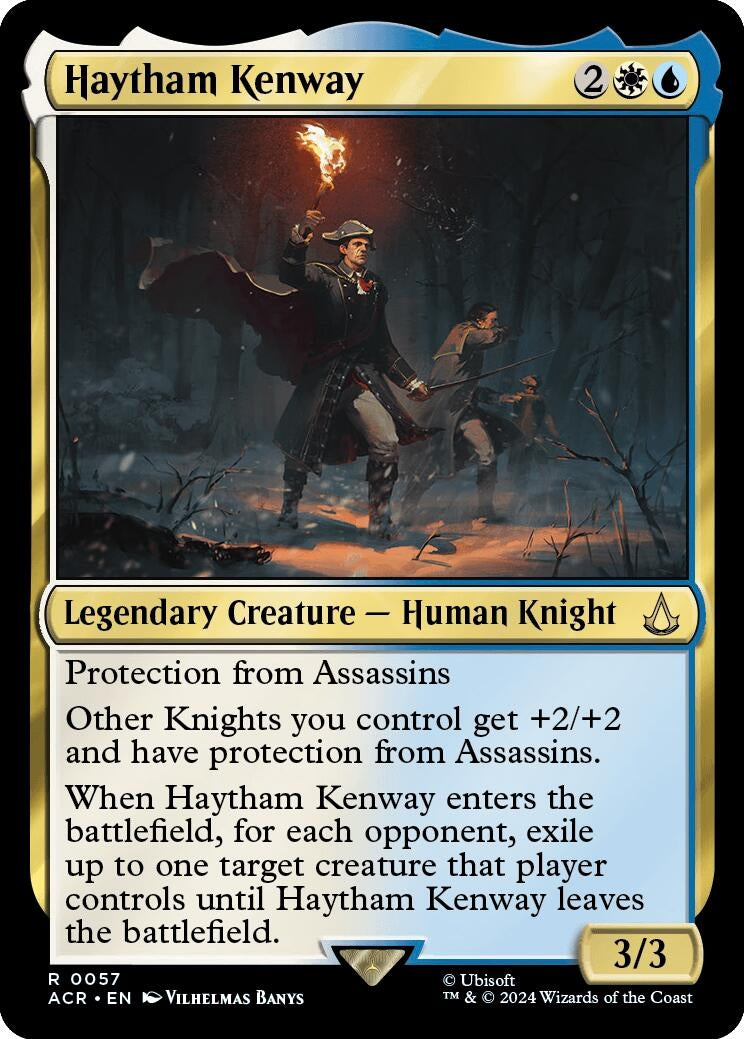 Image for Haytham Kenway (57) [Universes Beyond: Assassin's Creed] - Magic: The Gathering