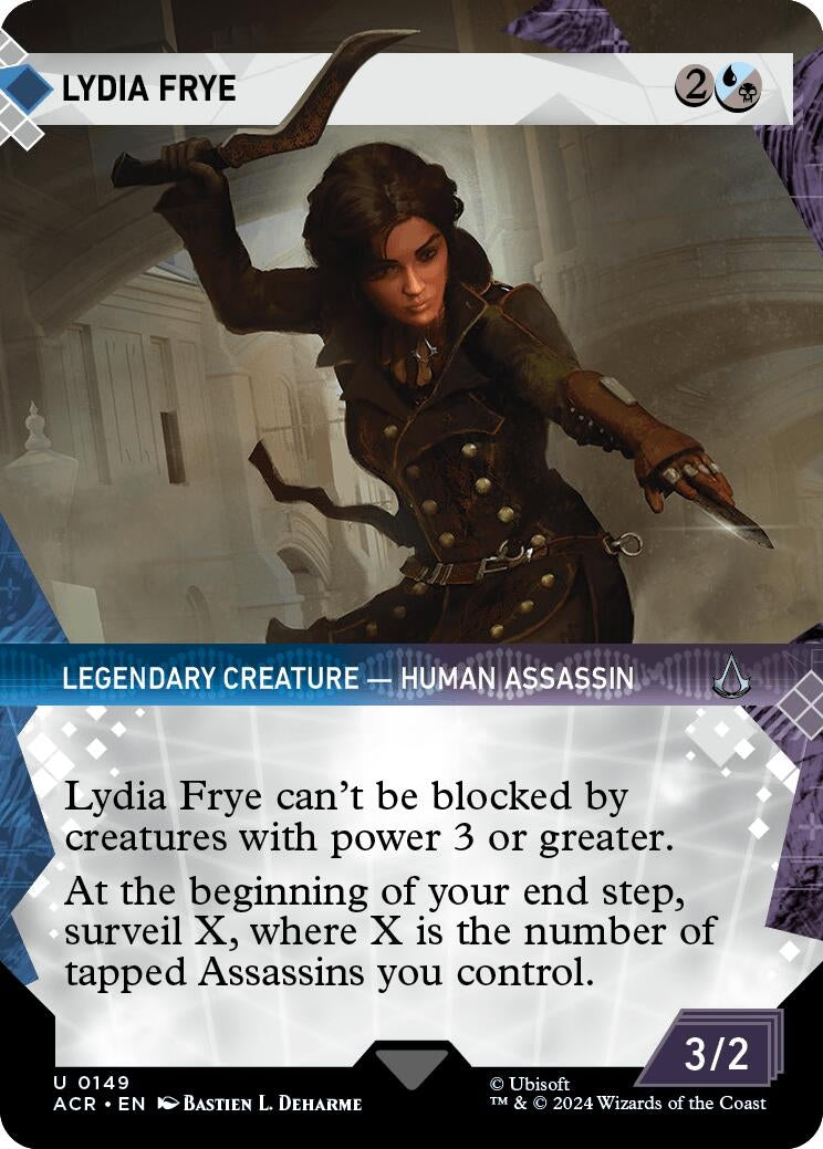 Image for Lydia Frye (Showcase) (149) [Universes Beyond: Assassin's Creed] - Magic: The Gathering