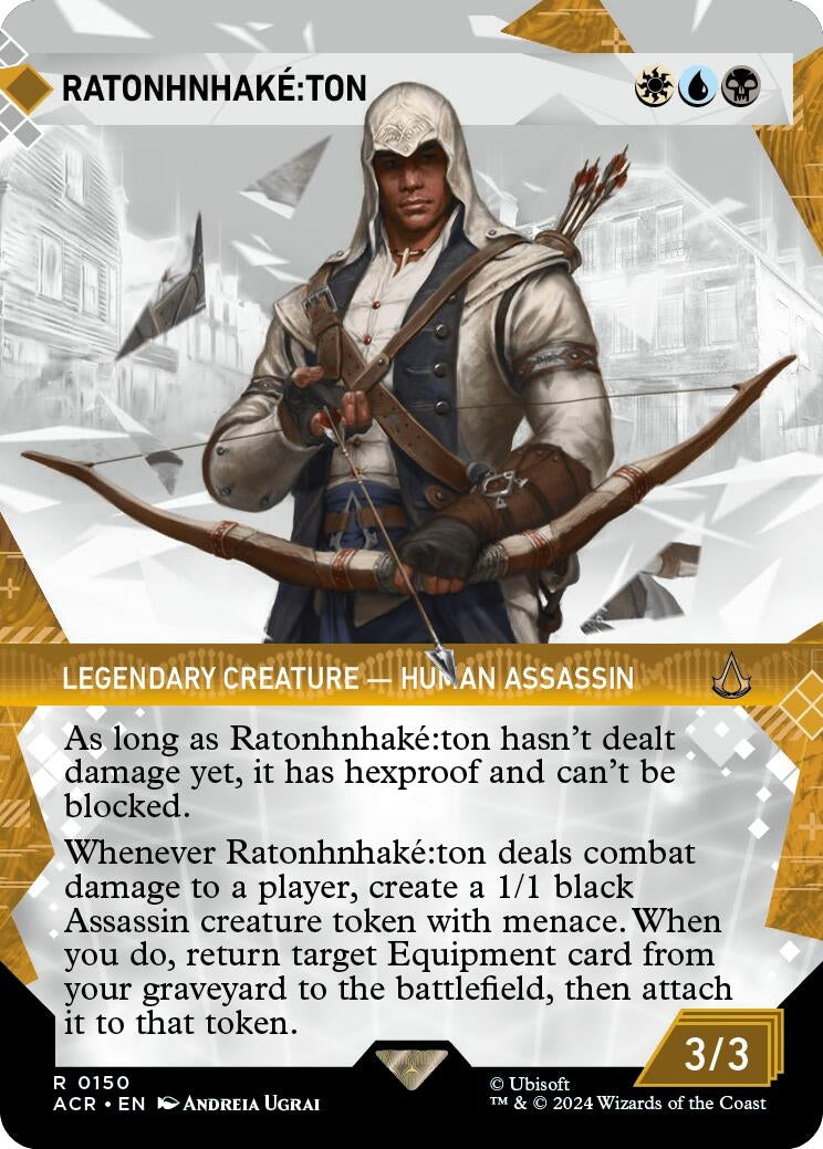 Image for Ratonhnhake:ton (Showcase) (150) [Universes Beyond: Assassin's Creed] - Magic: The Gathering