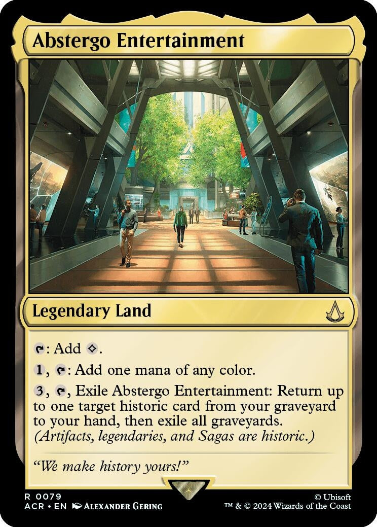 Image for Abstergo Entertainment (79) [Universes Beyond: Assassin's Creed] - Magic: The Gathering