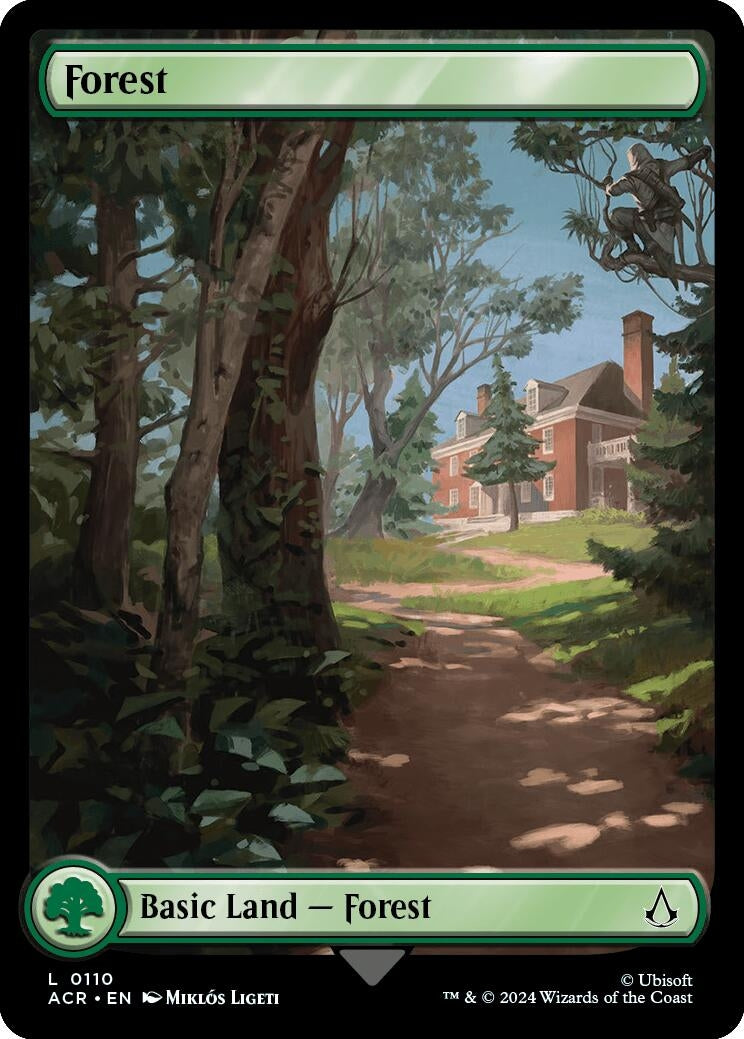 Image for Forest (0110) (110) [Universes Beyond: Assassin's Creed] - Magic: The Gathering