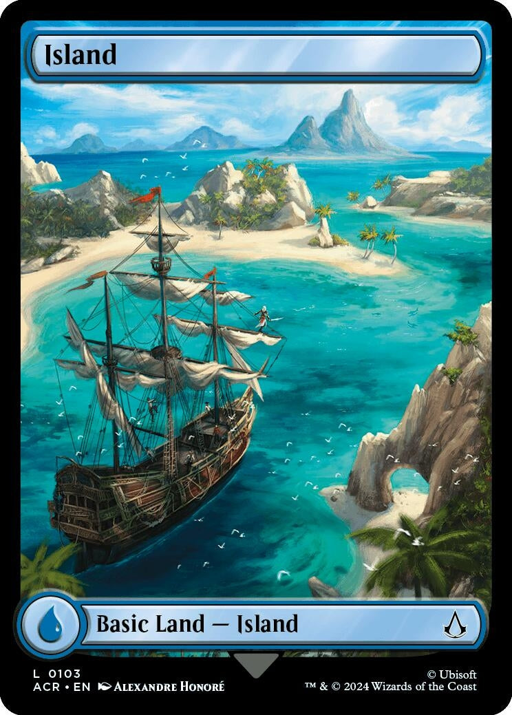 Image for Island (0103) (103) [Universes Beyond: Assassin's Creed] - Magic: The Gathering