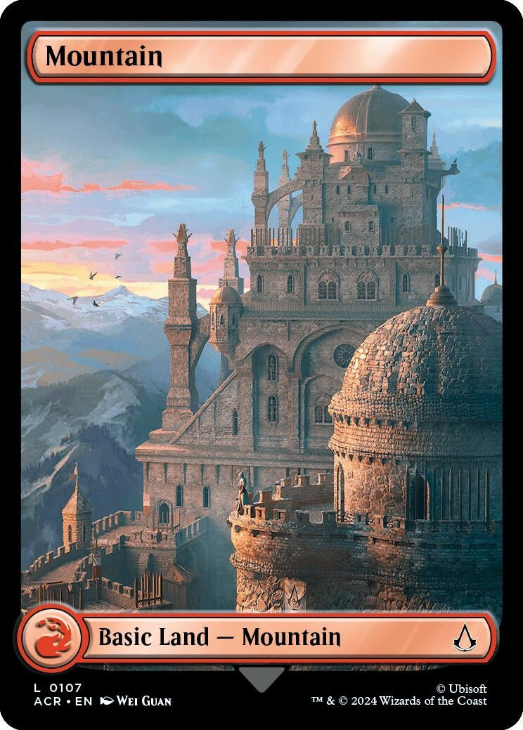 Image for Mountain (0107) (107) [Universes Beyond: Assassin's Creed] - Magic: The Gathering