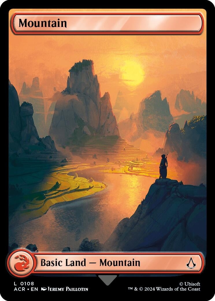 Image for Mountain (0108) (108) [Universes Beyond: Assassin's Creed] - Magic: The Gathering
