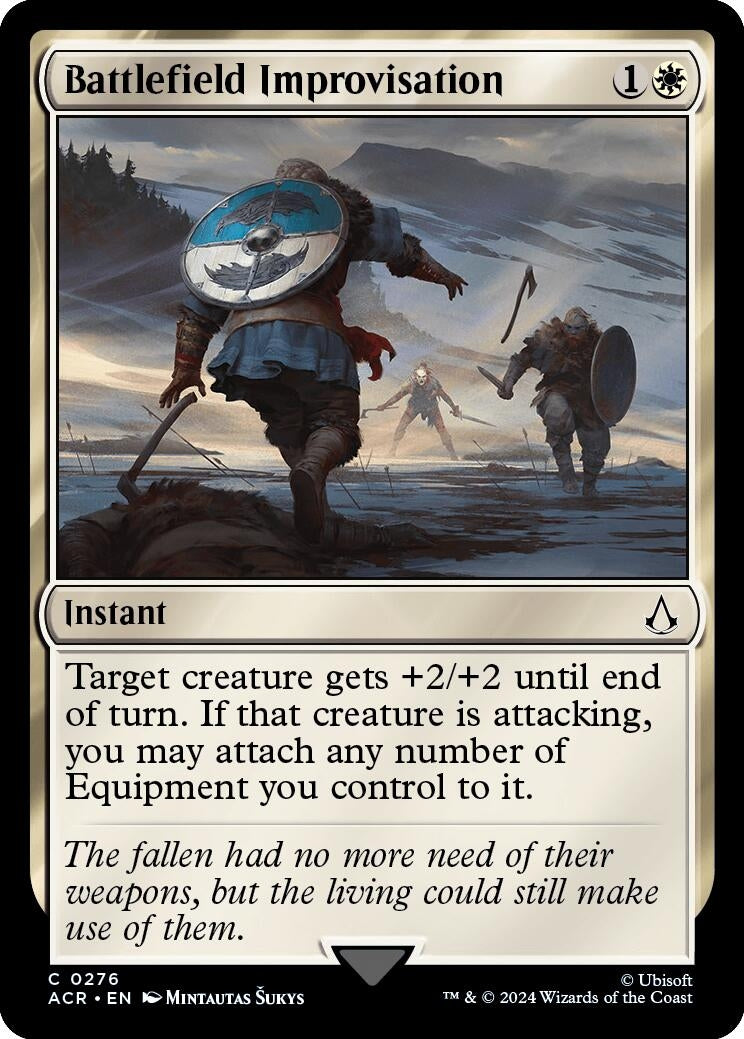 Image for Battlefield Improvisation (276) [Universes Beyond: Assassin's Creed] - Magic: The Gathering