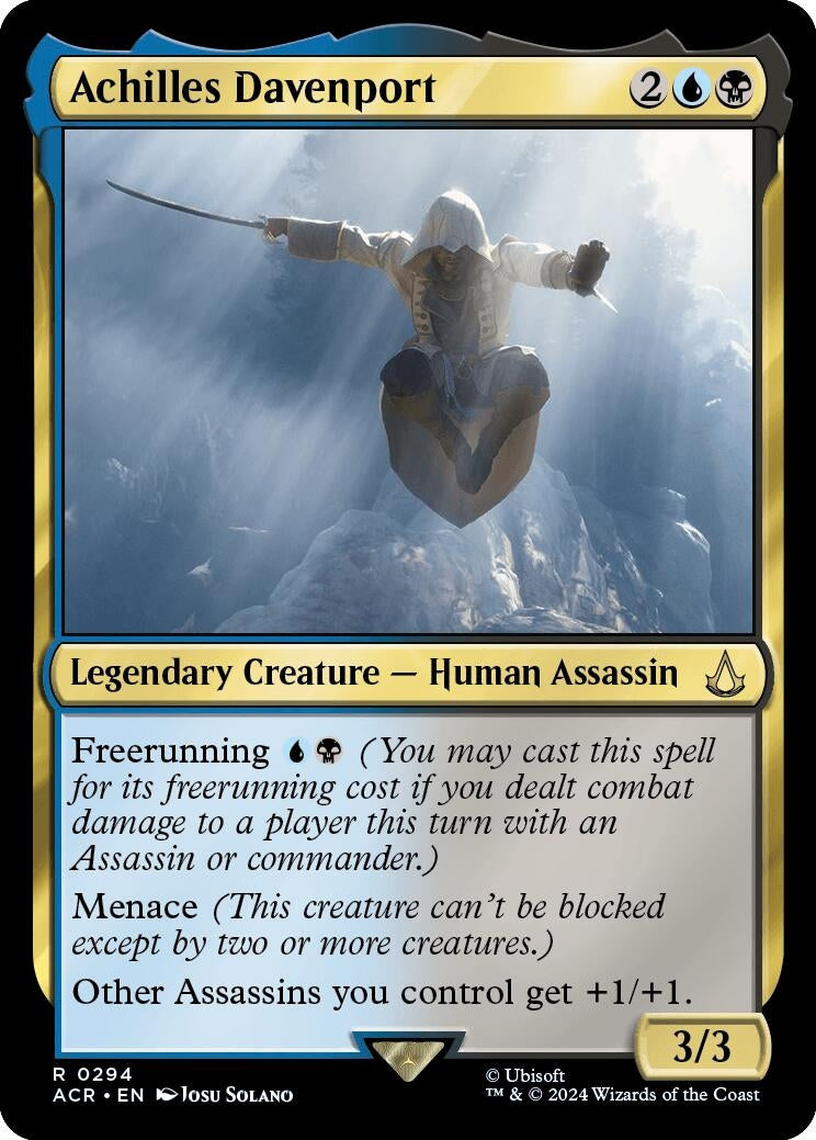 Image for Achilles Davenport (294) [Universes Beyond: Assassin's Creed] - Magic: The Gathering