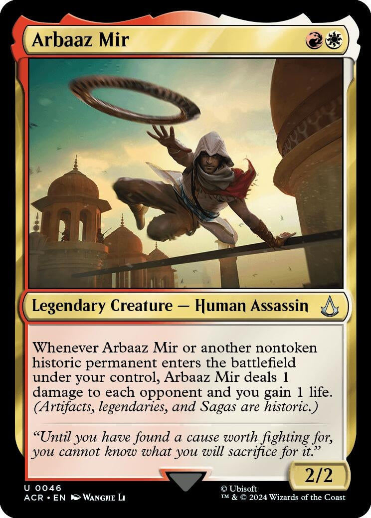 Image for Arbaaz Mir (46) [Universes Beyond: Assassin's Creed] - Magic: The Gathering