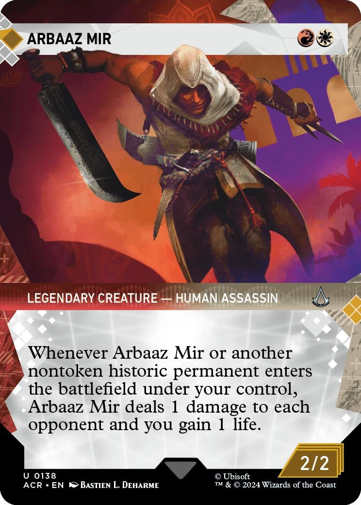 Image for Arbaaz Mir (Showcase) (138) [Universes Beyond: Assassin's Creed] - Magic: The Gathering