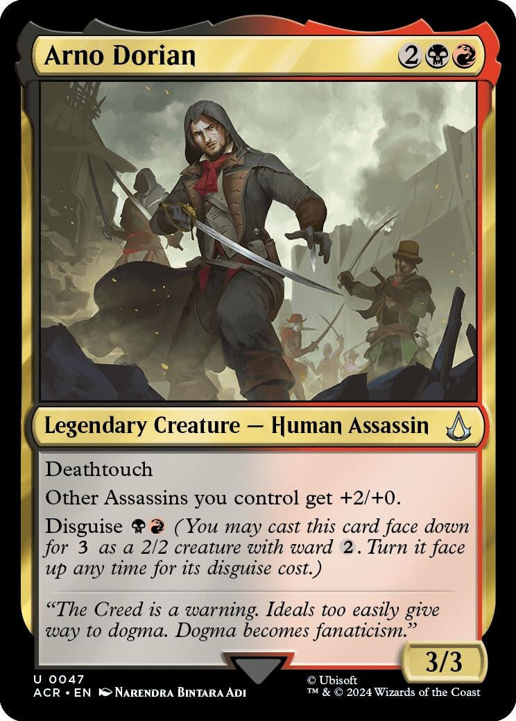 Image for Arno Dorian (47) [Universes Beyond: Assassin's Creed] - Magic: The Gathering
